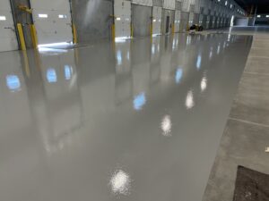 Commercial flooring for large warehouse